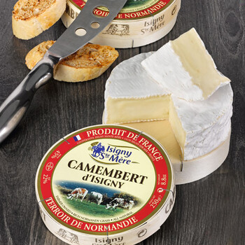 伊斯尼法国空运原装奶酪进口布里brie金文即食干酪cheese软质伊斯尼