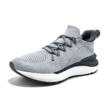 簇野mijia/米家小米米家运动鞋跑步鞋男透气超轻网鞋椰子夏季软底 4代