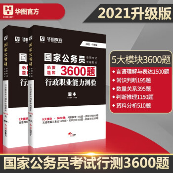 华图21年国家公务员考试行测必做题库3600题国考省考联考国家公务员考试行测专项题库真题模拟题 摘要书评试读 京东图书