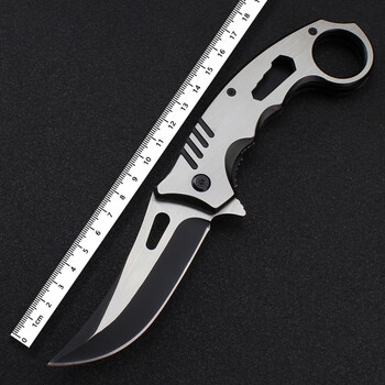 水晶钤品质精选折叠刀户外小刀野外军刀荒野求生高硬度防身便携随
