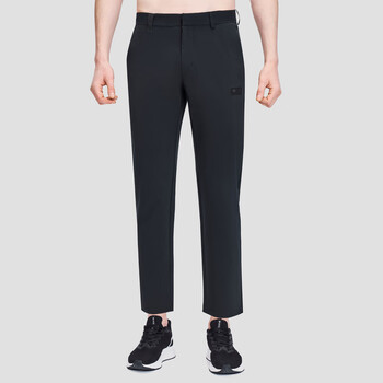 descente迪桑特dualis系列都市通勤男子梭织运动长裤 ib-ink black 34