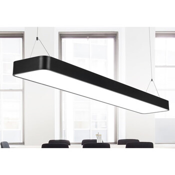 献瑜led室吊灯 长条形吊线灯现代简约工作室会议室灯教室 20w 直径600