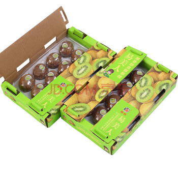 京沭陕西周至翠香猕猴桃12颗24颗装绿心奇异果大果好吃新鲜24枚装礼盒