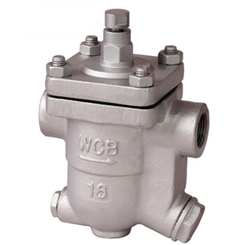 铸钢丝口内螺纹自动自由浮球式蒸汽疏水阀155016c25cdn15铸钢