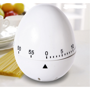 手动机械计时器手动机械定时器母鸡卡通塑料闹钟笑脸计时器儿童学习