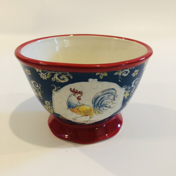 涌晟 公鸡碗景德喇叭饭碗tvb周星驰电影道具碗certified