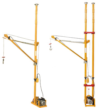 吊沙机小型起重机吊机家用电动220v室内吊运机装修上料提升吊料吊沙机