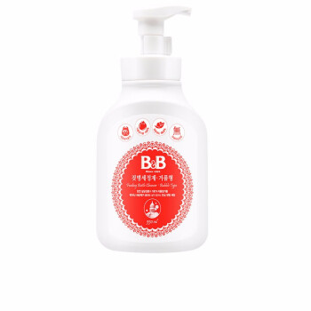 保宁（B&B） 婴儿奶瓶清洁剂 宝宝奶瓶果蔬清洗液（泡沫型）550ml BY01-01