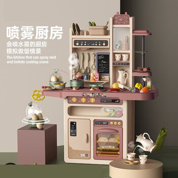 大号过家家儿童厨房玩具套装5岁女孩男孩宝宝做饭煮饭仿真厨具3-6
