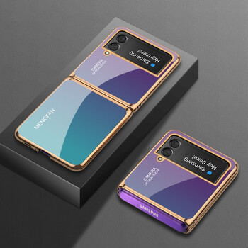 绮爱 三星zflip4折叠手机壳5g心系天下w23flip保护套f7210个性渐变