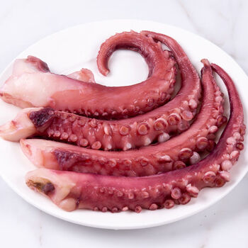 冷藏发货新鲜鱿鱼足刺身500g袋大鱿鱼脚冷冻海鲜水产半斤装鱿鱼须