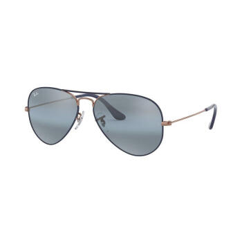 RayBan RB3025 58mm ʿԱ̫ ī  COPPER ON MATTE DARK BLUE S