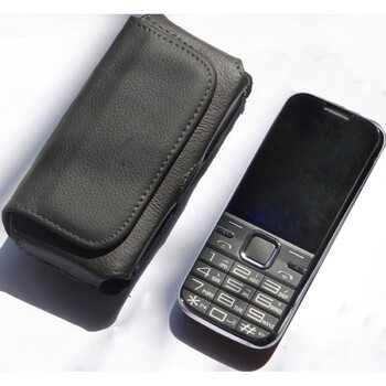 老年手机套挂腰皮套手机皮套中老年人穿皮带挂腰直板翻盖机功能机男士