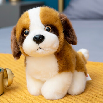 优羽哈士奇毛绒玩具公仔可爱超萌狗狗小狗二哈玩偶布娃娃小号女孩女生