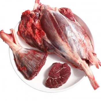 隆港汇 新鲜猪腱子肉 现杀去骨猪后腿 腱子肉猪后腿肉 5斤装精品腱子