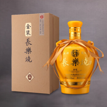 长乐牌（CHANGLEPAI）长乐烧53度金装长乐烧酒  500mL  米香型白酒 单支