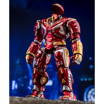 人偶圣诞节礼物手办玩具电镀反浩克装甲二代袋装约18厘米胸口可发光