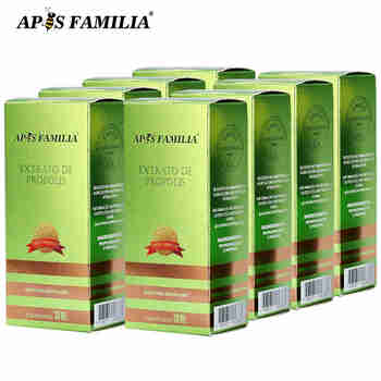 APIS FAMILIA巴西绿蜂胶液滴剂 高浓度 原装进口保健品 蜂胶滴剂 30ml 【绿标】一盒（8瓶）推荐选择
