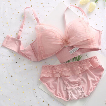 好品质女士文胸婚纱春夏无钢圈文胸聚拢显大内衣细肩带上托收副乳新