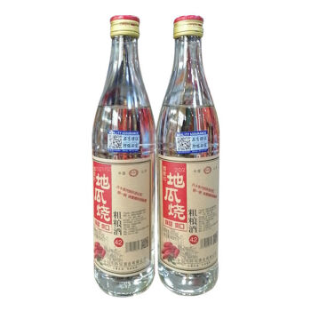 地瓜烧酒红薯酒 地瓜烧酒粗粮地瓜酒38度白酒480ml*2 2瓶地瓜烧 42度