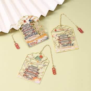 妙普乐滕王阁旅游纪念品 江西南昌滕王阁景点文创书签旅游纪念品学生