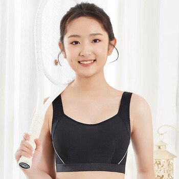 wake少女内衣无痕发育青春期女童小背心初中高中防震固定杯大童文胸