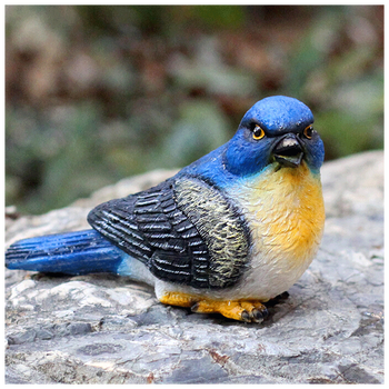 户外仿真动物小鸟摆件园林景观小品花园幼儿园小区庭院装饰品挂件 hy