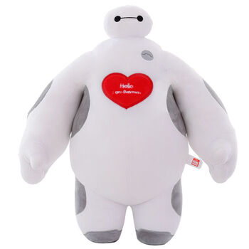 迪士尼大白公仔超能陆战队毛绒玩具大白抱枕送女友生日生日礼物 大白