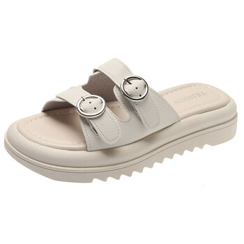 fengpilang卡迪高女鞋官方风格踩屎感防滑时尚小众拖鞋女款夏季2023