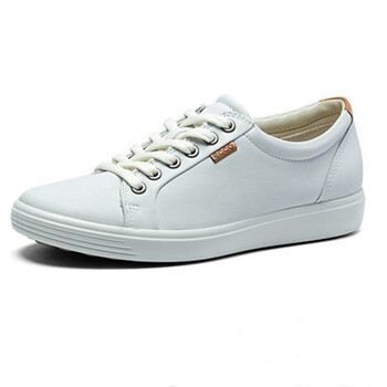 爱步娇女鞋经典小白鞋板鞋休闲鞋平底仙女风低帮柔酷7号430003白色40