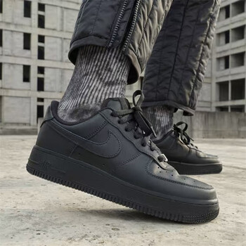耐克(nike)air force 1 耐克af1空军一号黑武士男女情侣运动低帮休闲