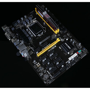 全新biostar映泰tb250btcpro主板12卡z270b1506卡矿板10代z490深灰色