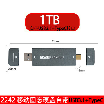 WDKSTWD256G 512G 1T 2T 2242 PCIE NVMeƶ̬ӲPSSD 1TB USB3.1+TypeC ƶӲU