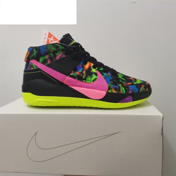 【官方旗舰店】杜兰特13代篮球鞋黑白城市限定kd13实战全掌气垫运动鞋