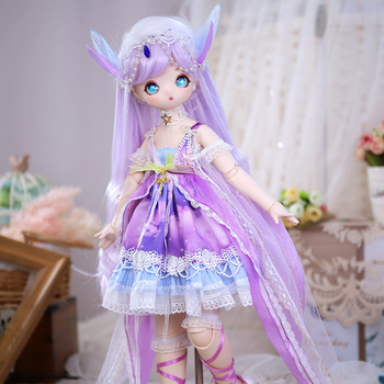 娃娃>七星魔玩>七星魔玩火柴女孩40cm四分bjd30关节sd人形玩偶二次元