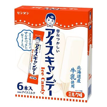 日本进口林一二北海道牛乳冰淇淋雪糕牛奶冰棍 家庭分享装6条 北海道牛乳冰淇淋 家庭装6支 图片价格品牌报价 京东