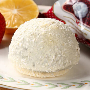 特产优联土耳其进口elvan椰蓉雪球堡巧克力夹心布朗尼甜品糕点零食椰