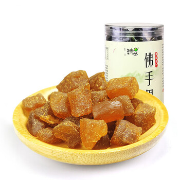 280g佛手果干老香黄香橼佛手瓜柑潮汕特产凉果罐装零食佛手果140g酸甜