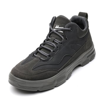 回力鞋男款春秋季运动鞋男士工作鞋黑色耐磨跑步鞋学生休闲鞋 灰色 38