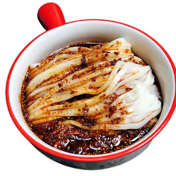 池塘湾正宗汉中米皮大米凉皮纯手工汉中劲道米皮免煮真空包装整箱 【5