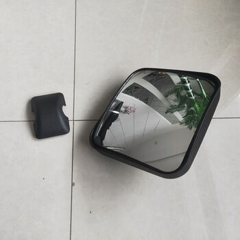 适用于新斯太尔倒车镜中国重汽d7bm5g后视镜反光镜方镜货车配件小方镜