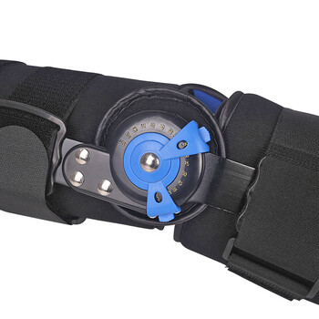 肘关节支具可调节手臂固定支架卡盘固定吊臂肘部术后康复护具 黑色 均