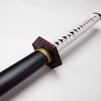 鬼灭之刃⑤器木质日轮刀cos道具炭治郎我妻善逸富冈义勇未开刃 富冈义