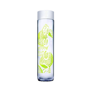 芙丝进口voss气泡水玻璃瓶苏打水无糖饮料青柠薄荷味375ml饮用水 芙丝