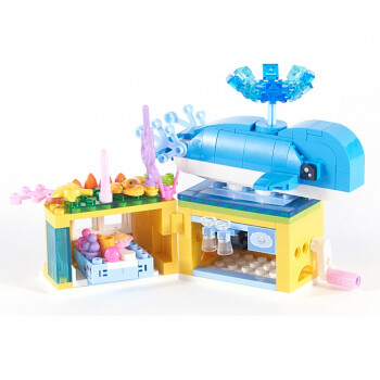 奥迪双钻（AULDEY）巴啦啦5小魔仙 巴拉拉女孩玩具儿童礼物 海底蓝鲸餐厅HA383001
