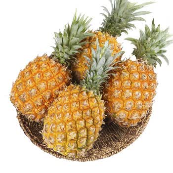 广东湛江徐闻香水菠萝当季小菠萝凤梨整箱新鲜水果3斤12个
