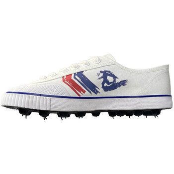 dkcviv京字足球鞋男橡胶碎钉透气帆布学生儿童比赛训练轻便耐磨 jzjd