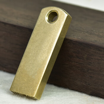 唐刻铜质钥匙扣钥匙牌印南京铜扁章黄铜印章金属印章挂牌防丢牌汽车