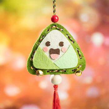 端午节香包香囊中国风布艺挂件儿童幼儿园手工制作diy材料不织布粽子