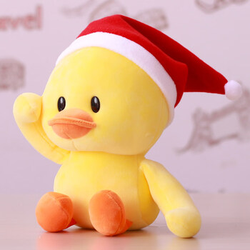 小黄鸭公仔娃娃玩偶睡觉抱枕加油鸭子毛绒玩具儿童网红情人节礼物定制